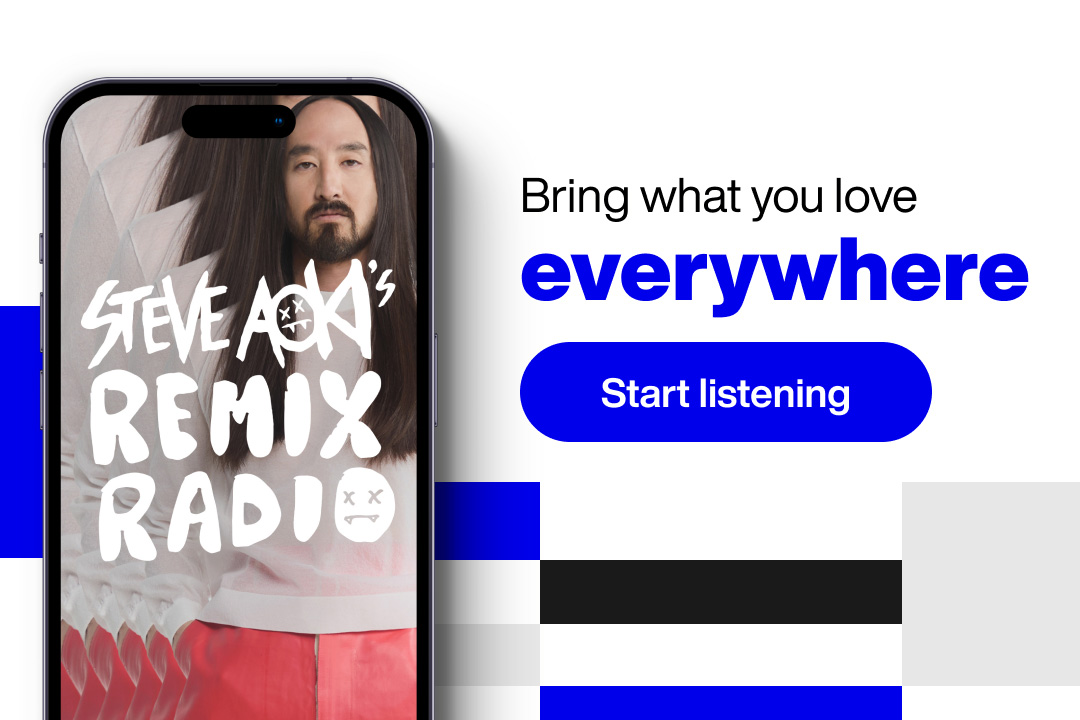 Bring what you love everywhere. Start listening